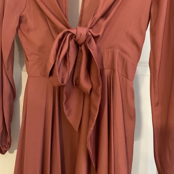 Hello Molly Talk Fast Midi Dress Blush - Picture 6 of 7